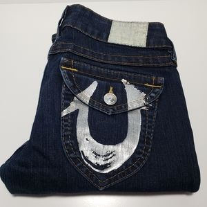 True Religion Straight Leg Jeans